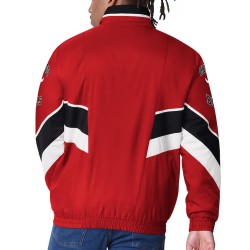 Chicago Bulls Captain Red Varsity Satin Jacket Chicago Bulls Captain Red Varsity Satin Jacket