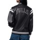 Chicago Bulls High Heat Vegan Black Varsity Leather Jacket Chicago Bulls High Heat Vegan Black Varsity Leather Jacket