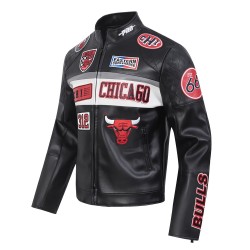 Chicago Bulls Men's Moto Jacket