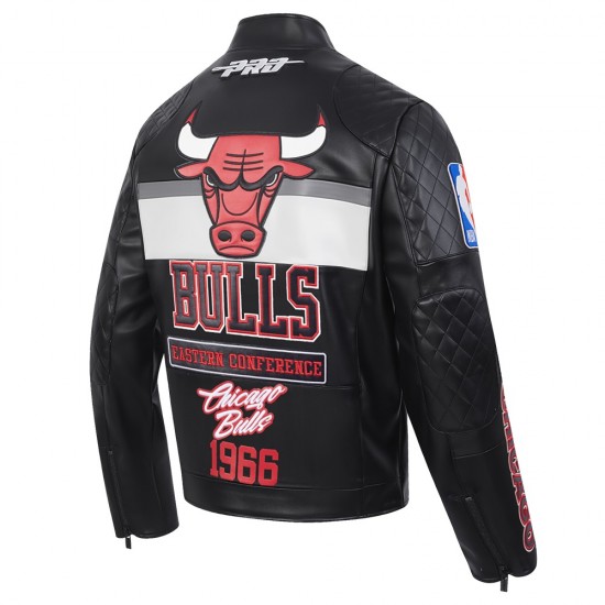Chicago Bulls Men's Moto Jacket
