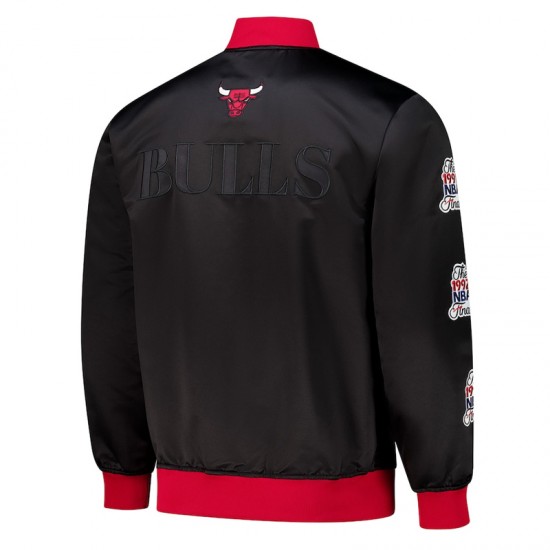 Chicago Bulls OG 3.0 Lightweight Black Satin Jacket Chicago Bulls OG 3.0 Lightweight Black Satin Jacket