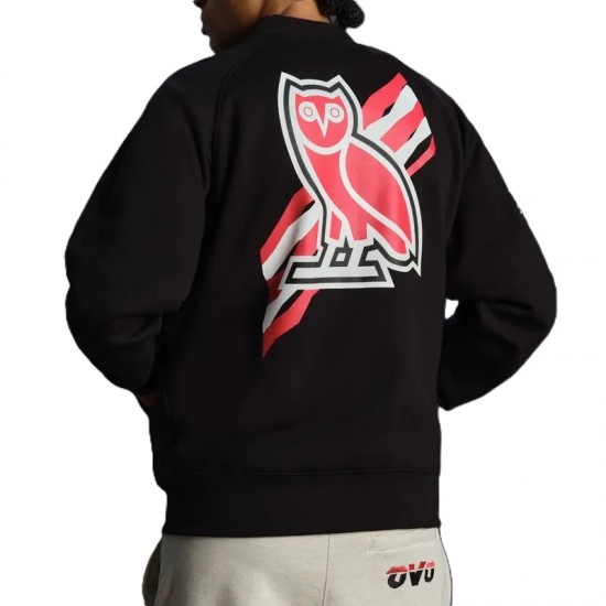 Chicago Bulls Black Fleece Jacket – Owl Edition