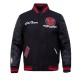 Chicago Bulls Team Badge Classic Rib Varsity Jacket