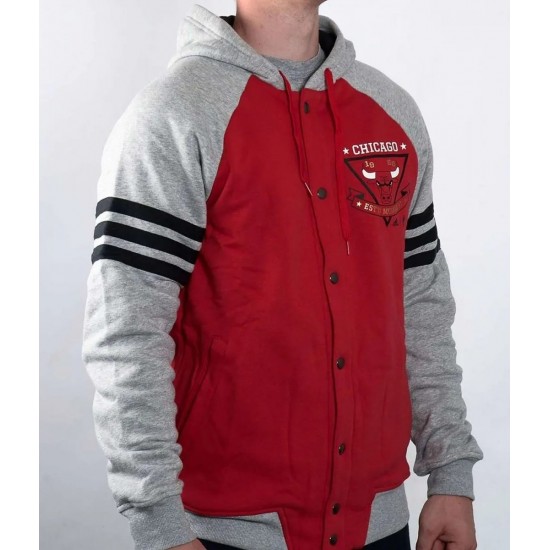 Chicago Bulls Varsity Fleece Hoodie Chicago Bulls Varsity Fleece Hoodie