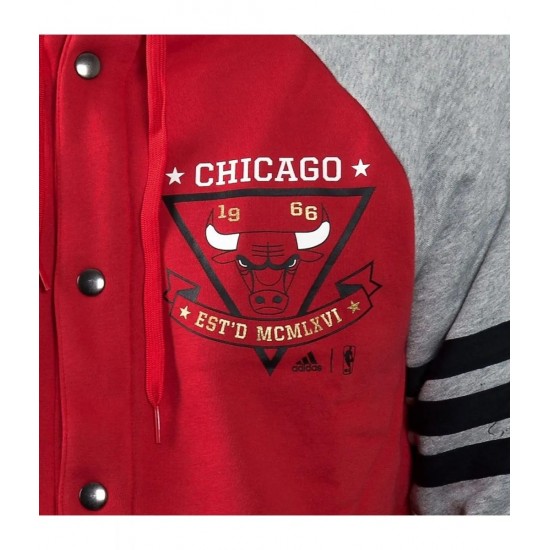 Chicago Bulls Varsity Fleece Hoodie Chicago Bulls Varsity Fleece Hoodie