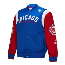 Chicago Cubs Cooperstown Team Origins Satin Jacket Chicago Cubs Cooperstown Team Origins Satin Jacket