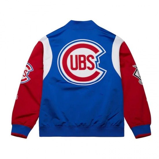 Chicago Cubs Cooperstown Team Origins Satin Jacket Chicago Cubs Cooperstown Team Origins Satin Jacket