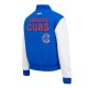 Chicago Cubs Game Day Classics Royal Varsity Wool/Leather Jacket