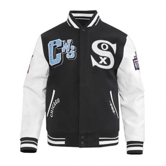 Chicago White Sox Best of Classic Rib Varsity Jacket Chicago White Sox Best of Classic Rib Varsity Jacket