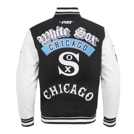 Chicago White Sox Best of Classic Rib Varsity Jacket Chicago White Sox Best of Classic Rib Varsity Jacket