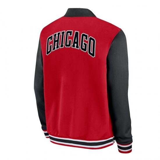 Chicago White Sox City Connect Dugout Bomber Jacket Chicago White Sox City Connect Dugout Bomber Jacket