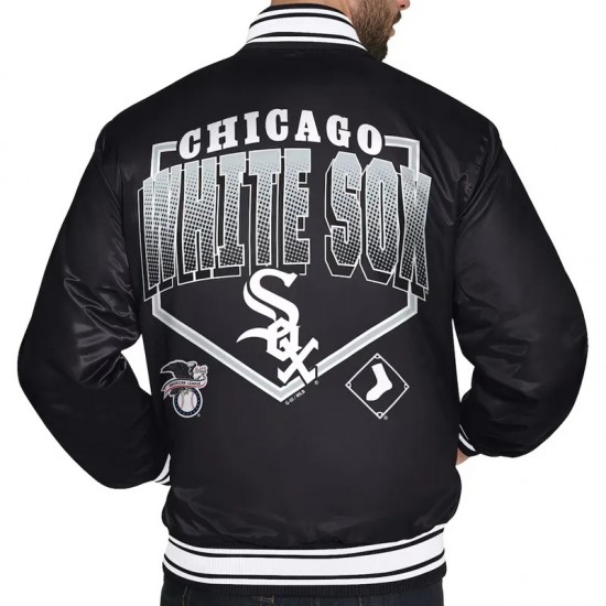 Chicago White Sox Home Plate Printed Graphic Jacket Chicago White Sox Home Plate Printed Graphic Jacket
