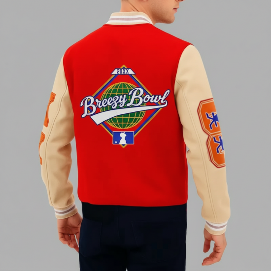Chris Brown Breezy Bowl 20th Anniversary Varsity Jacket 2025 – Letterman Style