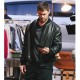 Chris Hemsworth Crime 101Leather Bomber Jacket
