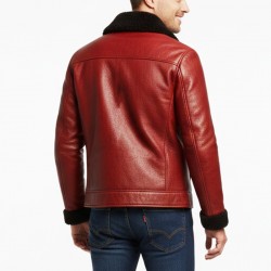 Christmas Burgundy Leather Jacket Christmas Burgundy Leather Jacket