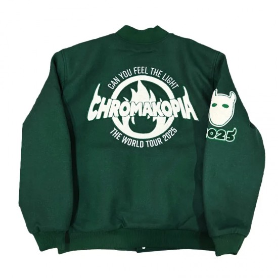 Chromakopia The World Tour 2025 Varsity Jacket