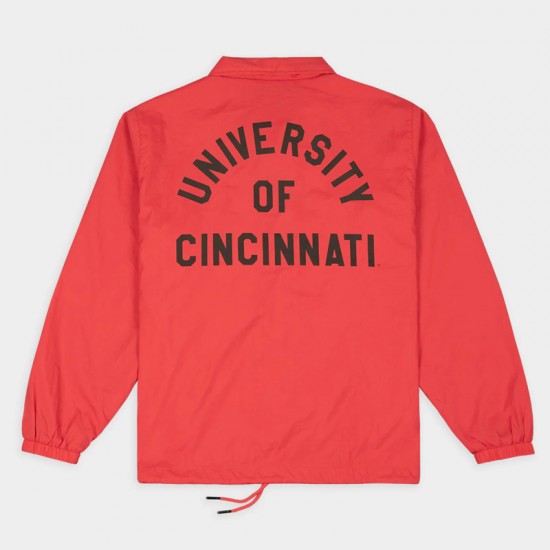 Cincinnati Bearcats Retro UC Logo Coaches Jacket Cincinnati Bearcats Retro UC Logo Coaches Jacket