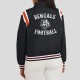 Cincinnati Bengals Lightweight Black Varsity Satin Jacket
