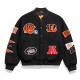 Cincinnati Bengals Pennant Black Varsity Wool Jacket Cincinnati Bengals Pennant Black Varsity Wool Jacket