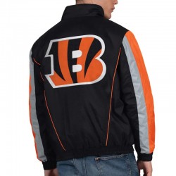 Cincinnati Bengals Thursday Night Gridiron Half-Zip Jacket