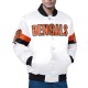 Cincinnati Bengals Triple Option Varsity Satin Jacket