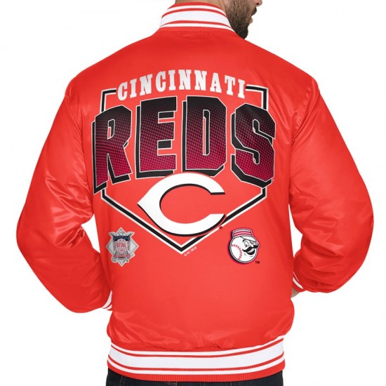Cincinnati Reds Home Plate Printed Graphic Jacket