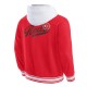 Cincinnati Reds Red Cotton Hooded Jacket Cincinnati Reds Red Cotton Hooded Jacket