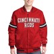 Cincinnati Reds Varsity Scout Satin Jacket Cincinnati Reds Varsity Scout Satin Jacket