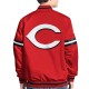 Cincinnati Reds Varsity Scout Satin Jacket Cincinnati Reds Varsity Scout Satin Jacket