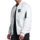 City of Flight AJ23 White Bomber Jacket City of Flight AJ23 White Bomber Jacket