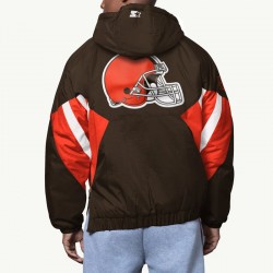 Classic Breakaway Cleveland Browns Pullover Hooded Jacket Classic Breakaway Cleveland Browns Pullover Hooded Jacket