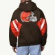 Classic Breakaway Cleveland Browns Pullover Hooded Jacket Classic Breakaway Cleveland Browns Pullover Hooded Jacket