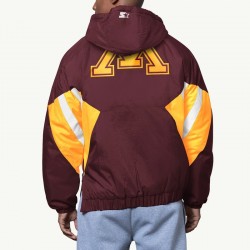 Classic Breakaway Minnesota Golden Gophers Pullover Hooded Jacket Classic Breakaway Minnesota Golden Gophers Pullover Hooded Jacket