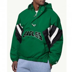 Classic Breakaway Philadelphia Eagles Pullover Hooded Jacket