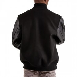 Classic Chicago Bulls Black Varsity Jacket Classic Chicago Bulls Black Varsity Jacket