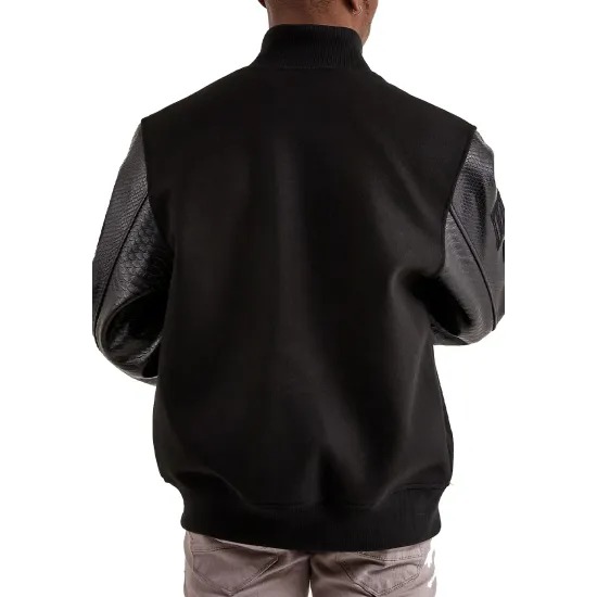 Classic Chicago Bulls Black Varsity Jacket Classic Chicago Bulls Black Varsity Jacket