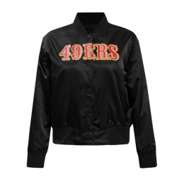 Classic San Francisco 49ers Red Satin Jacket