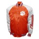 Clemson Tigers The Game Orange Satin Jacket Clemson Tigers The Game Orange Satin Jacket