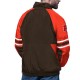 Cleveland Browns Prospect Brown  Jacket - Half-Zip Pullover