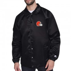 Cleveland Browns Retro Logo Coaches Jacket