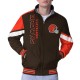 Cleveland Browns Strong Arm Brown Full-Zip Jacket Cleveland Browns Strong Arm Brown Full-Zip Jacket
