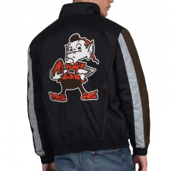 Cleveland Browns Thursday Night Gridiron Half-Zip Jacket