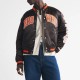 Cleveland Browns Varsity Bomber Full-Snap Satin Jacket