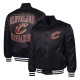 Cleveland Cavaliers Adaptive Bold Logo Varsity Satin Jacket