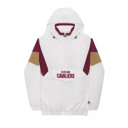 Cleveland Cavaliers Breakaway White Hoodie Jacket Cleveland Cavaliers Breakaway White Hoodie Jacket