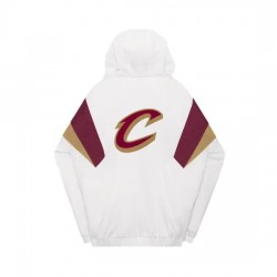 Cleveland Cavaliers Breakaway White Hoodie Jacket Cleveland Cavaliers Breakaway White Hoodie Jacket