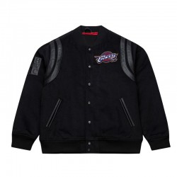 Cleveland Cavaliers Nights Walk The Tunnel Black Varsity Jacket