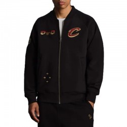 Cleveland Cavaliers Black Fleece Jacket – Owl Edition 