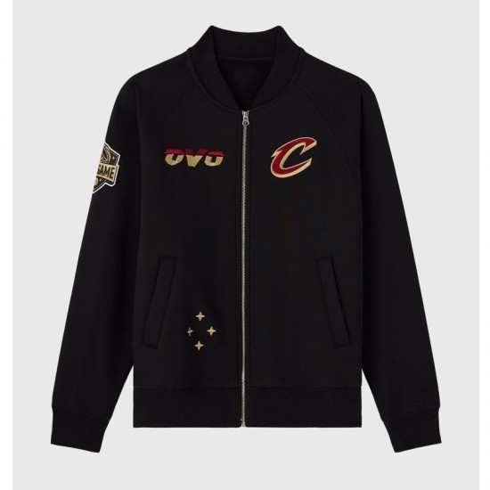 Cleveland Cavaliers Black Fleece Jacket – Owl Edition Cleveland Cavaliers Black Fleece Jacket – Owl Edition