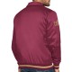 Cleveland Cavaliers Stitch Applique Wine Satin Jacket Cleveland Cavaliers Stitch Applique Wine Satin Jacket